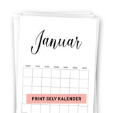 Evigheds kalender (Print selv)